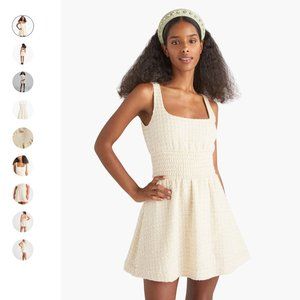 HHH -The Cher Dress - Coconut Tweed